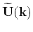$\displaystyle \mathbf{U}^{\alpha}\mathbf{(x)} = \int e^{i\mathbf{k}\cdot\mathbf...
...mathbf{x},\mathbf{\bar{k}})\mathbf{\widetilde{U}(\bar{k})}\right]d\mathbf{k} ~,$